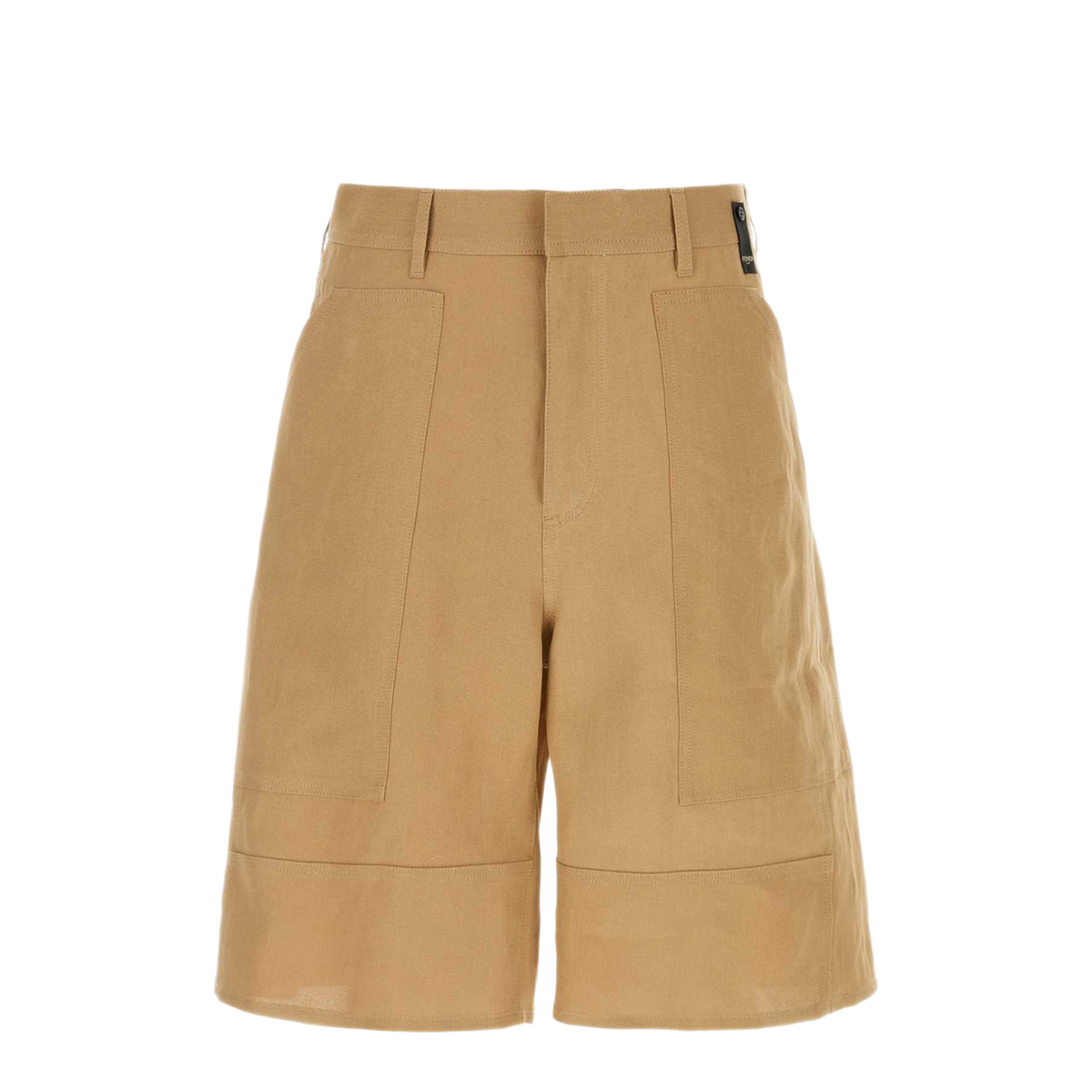 MAYFEYR - Fendi - Camel Paper Bermuda Shorts - FB0968AR96F1MTK