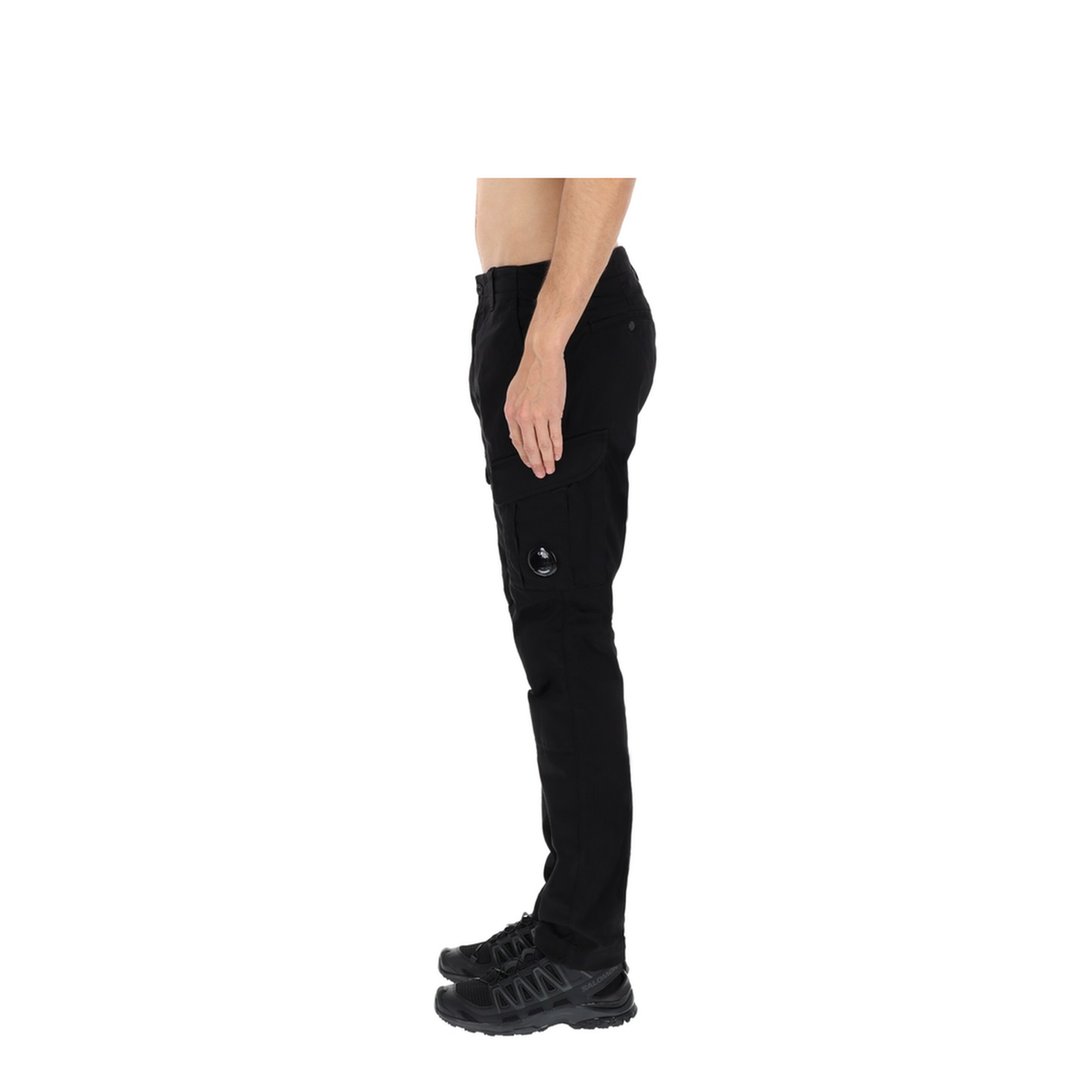 MAYFEYR - C.P. Company - Cargo Pants With Patch Logo - RSCMPA743A005694G999