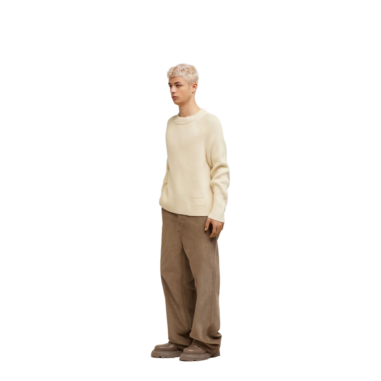 Ivory Jumper with Patch