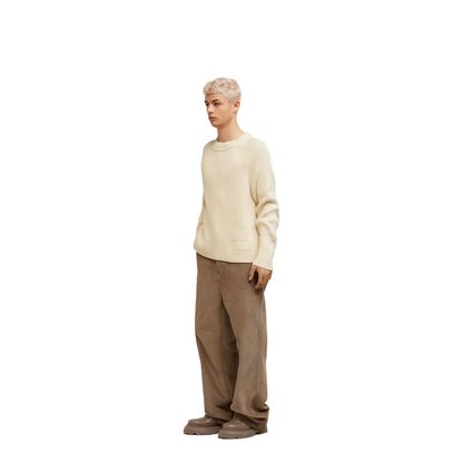 Ivory Jumper with Patch