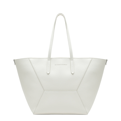 Duo Bag in Ivory Leather