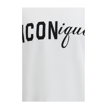 MAYFEYR - Dsquared2 - T-Shirt In Cotton With Icon Graphic Print - S78GD0121D20033
