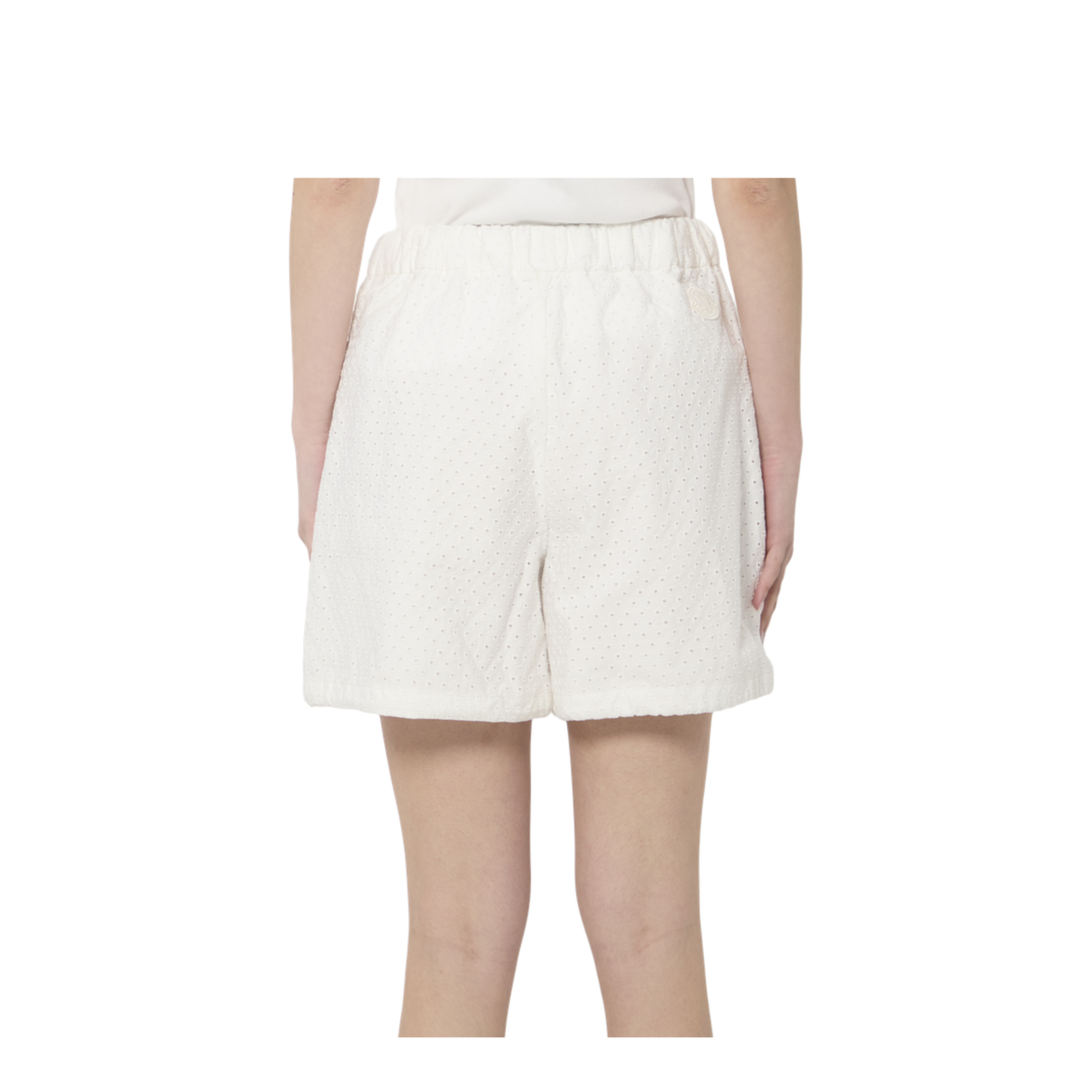 MAYFEYR - Moncler - Cotton Poplin And San Gallo Shorts - L10932B00010597LQ001