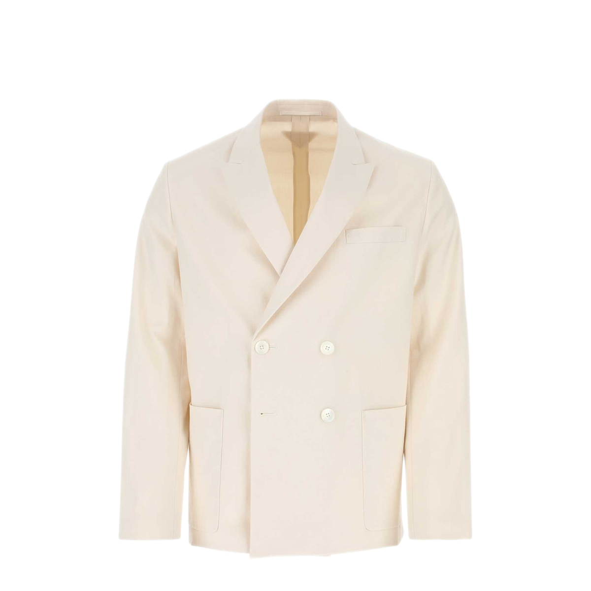 MAYFEYR - Prada - Ivory Cotton Blazer - UGM225S23112LTF0018