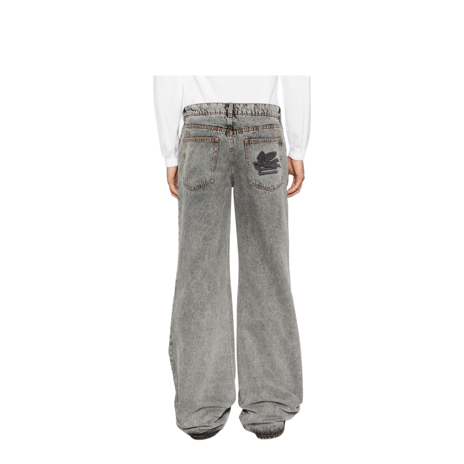 Wide Leg Flared Jeans