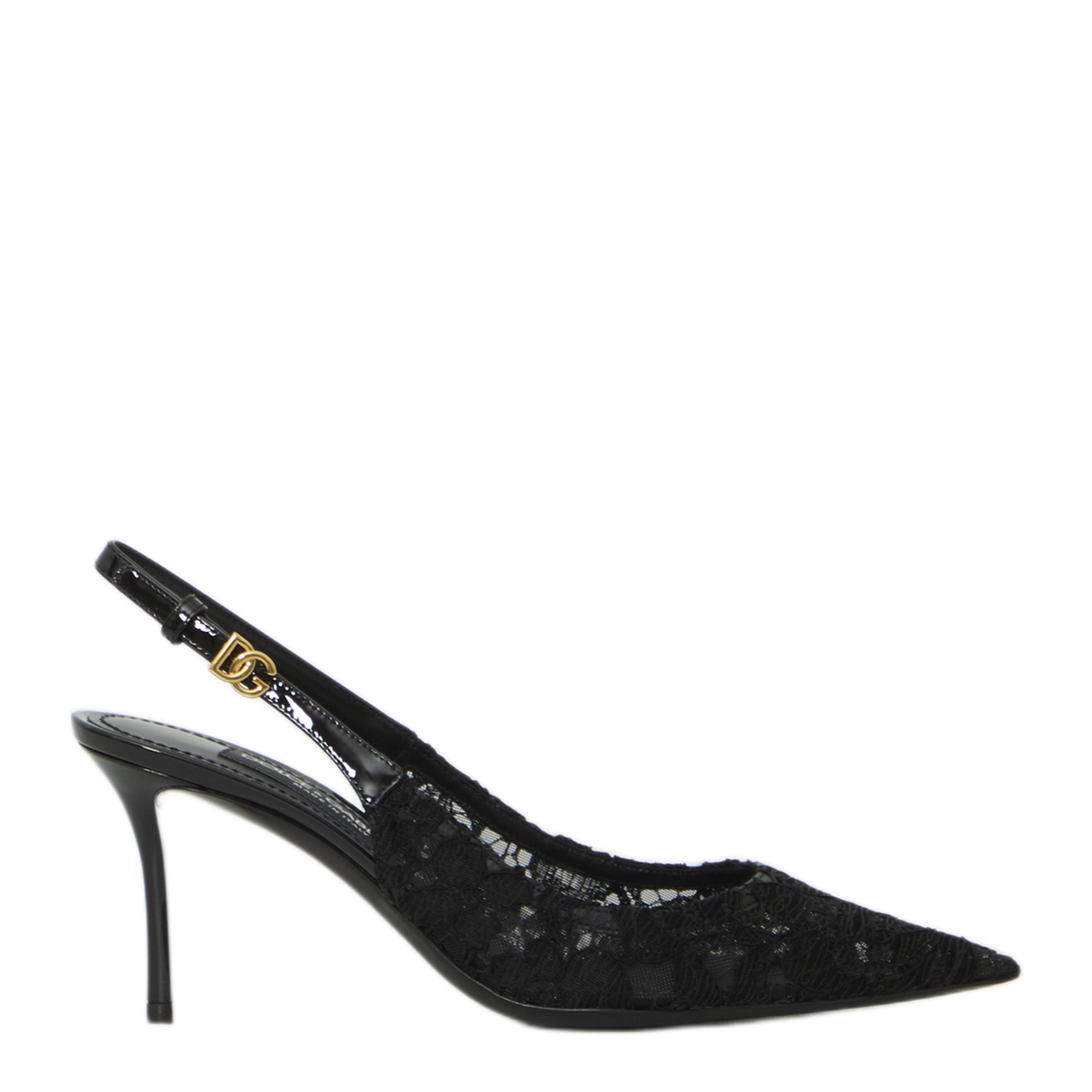MAYFEYR - Dolce & Gabbana - Taormina Lace Slingback Pumps - CG1049A06108B956