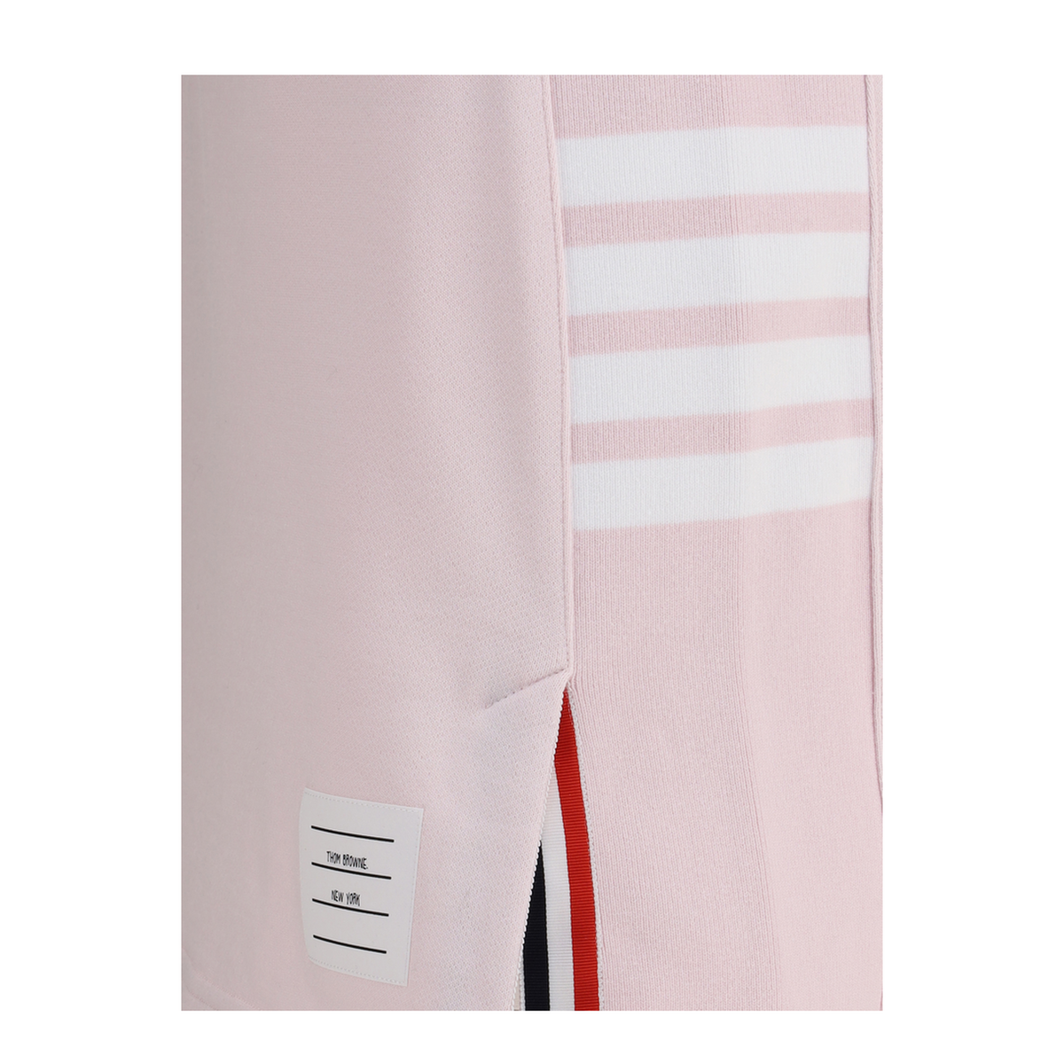 Classic 4-Bar Jersey Mini Skirt