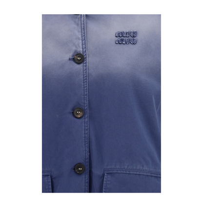 MAYFEYR - Miu Miu - Old Washed Twill Jacket - ML1492SOOO190X