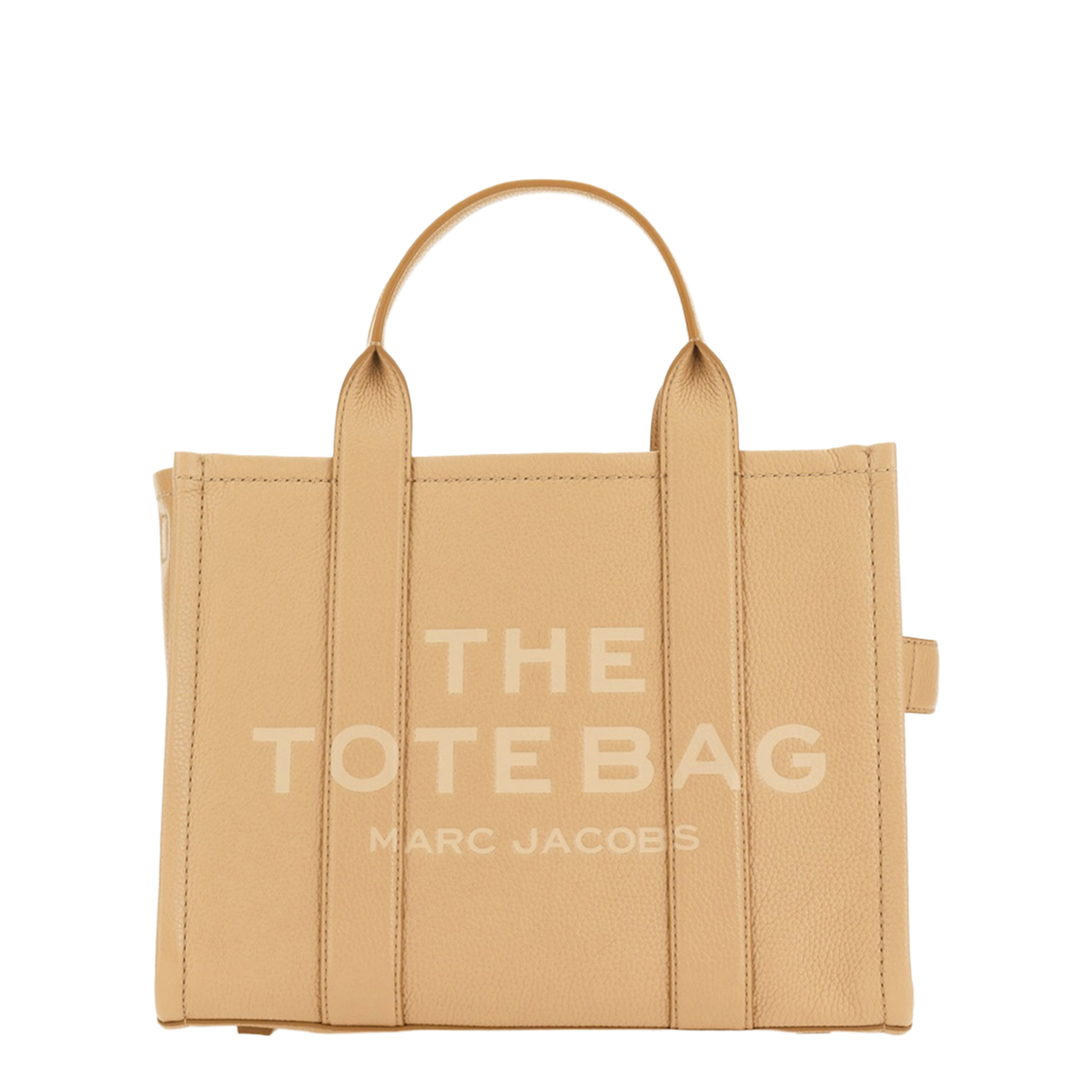 The Collection Medium Full-Grain Leather Tote Bag - Camel