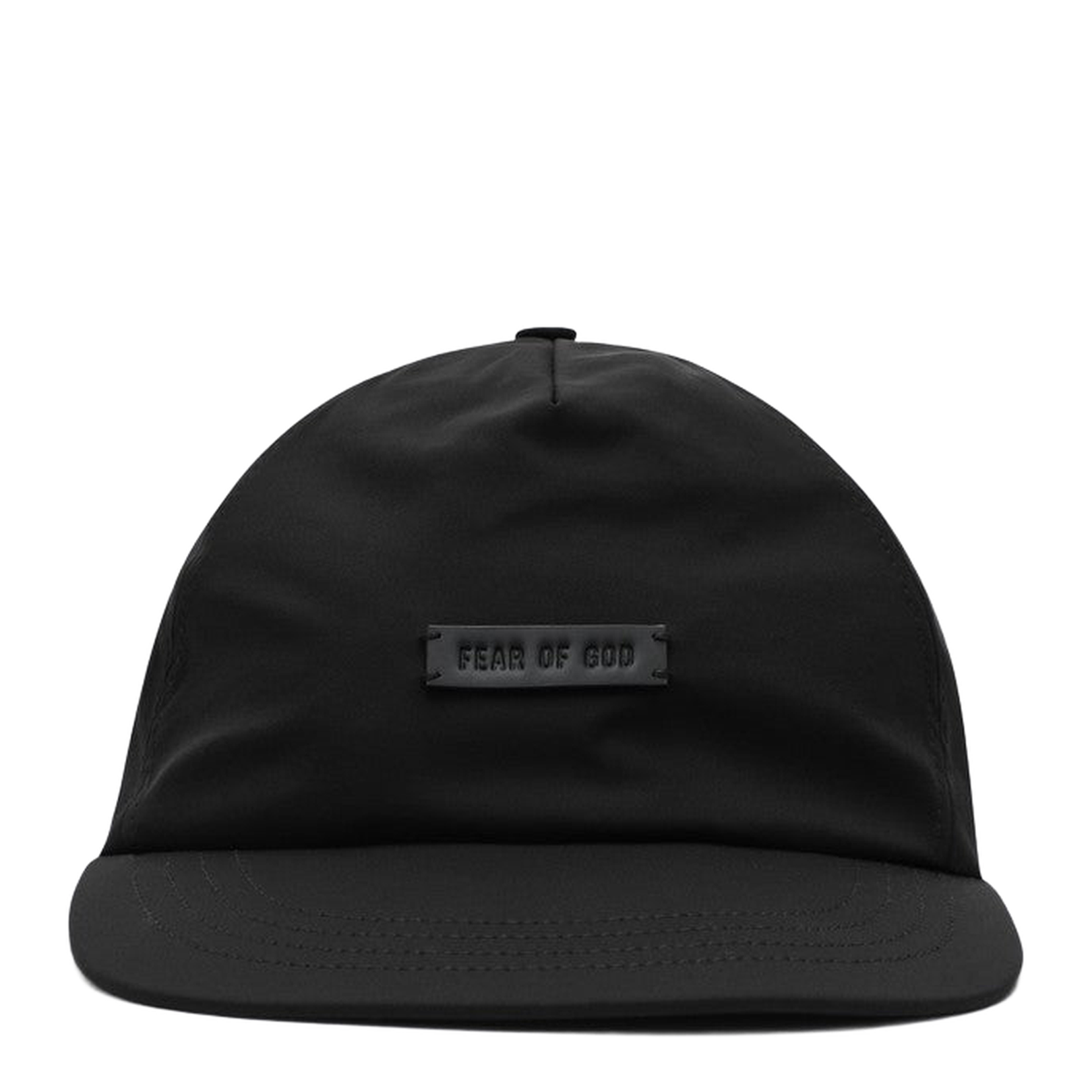 Black Nylon Visor Cap