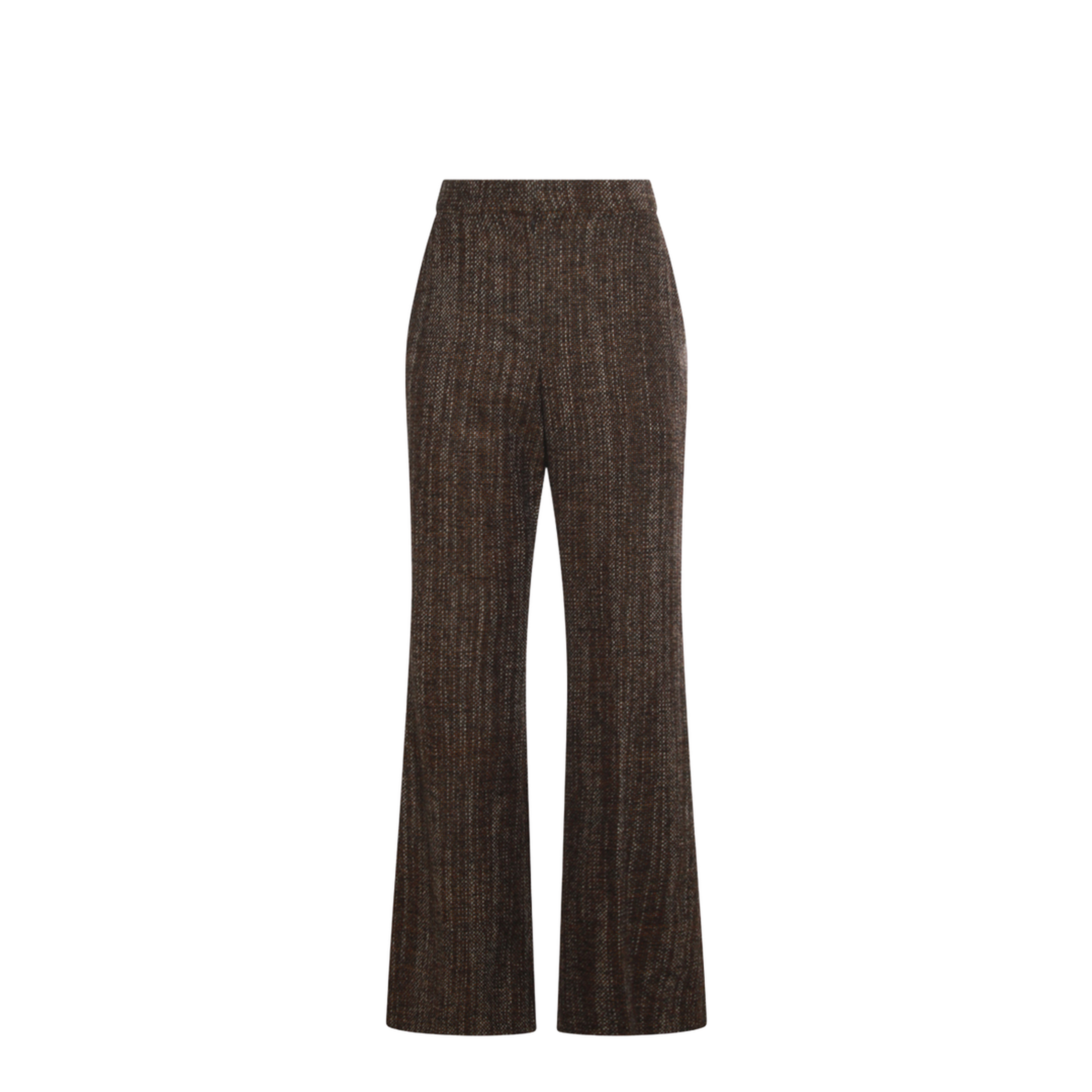 Rust Wool and Alpaca Trousers