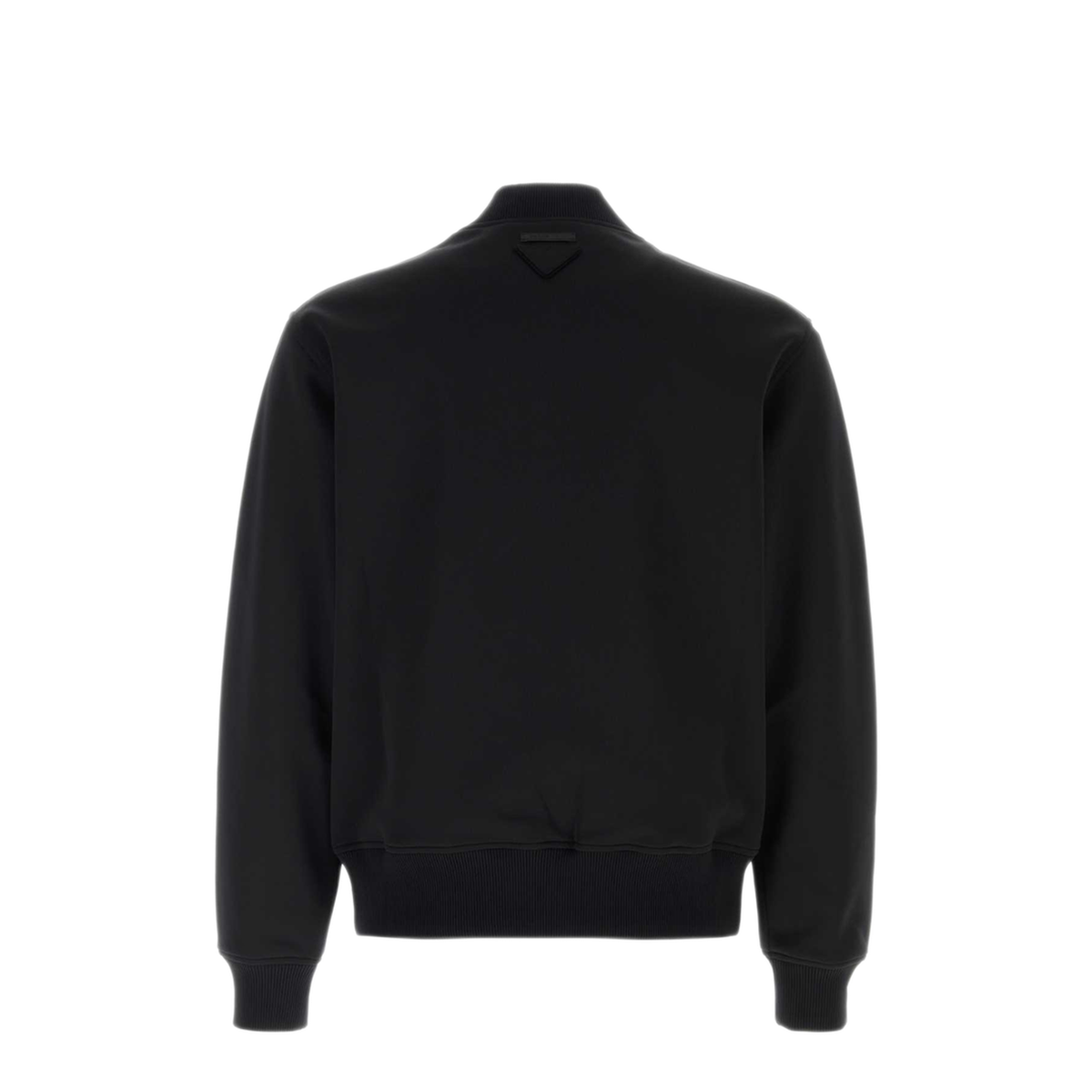 MAYFEYR - Prada - Black Stretch Polyester Bomber Jacket - UJL38DSOOO1TQXF0002