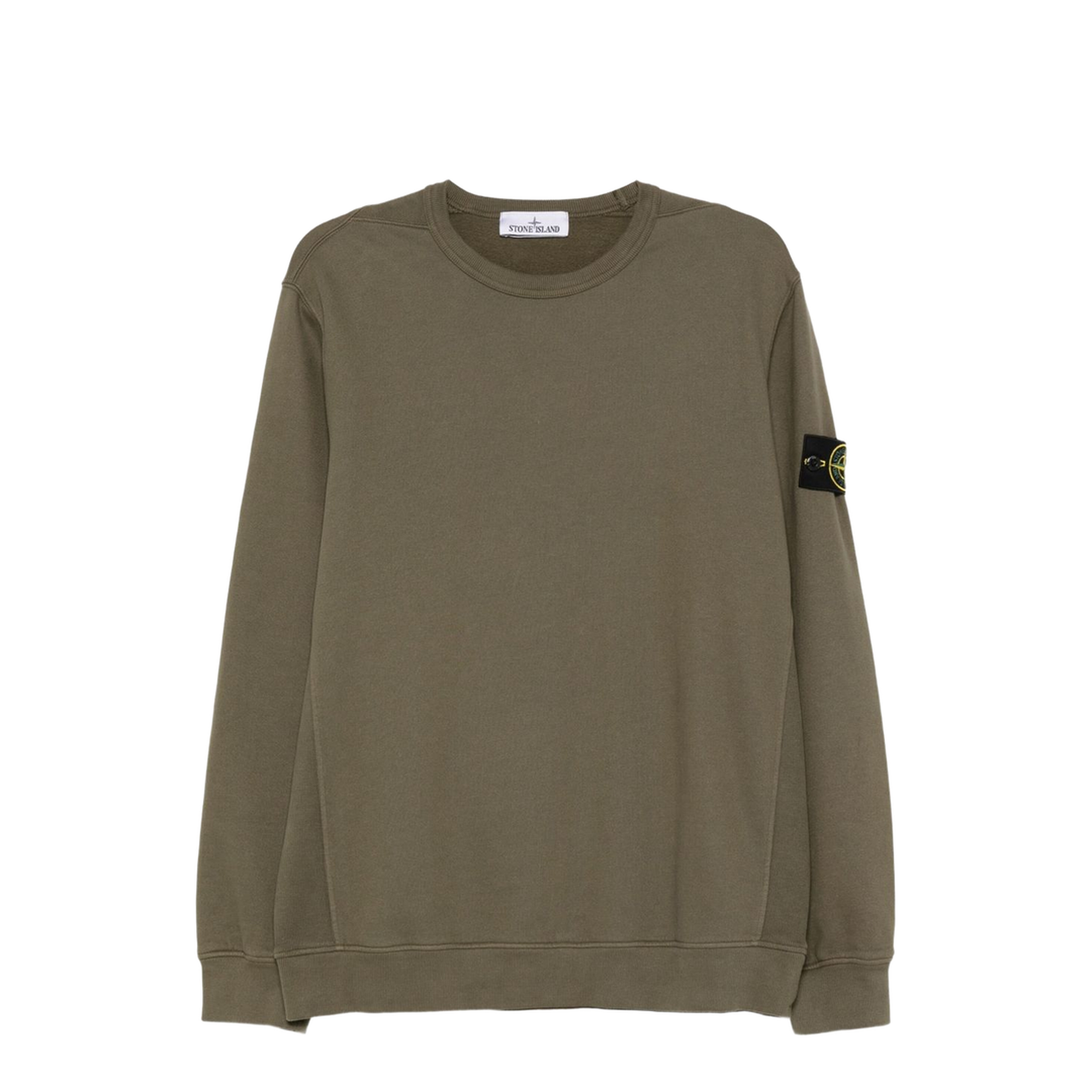 Crewneck Sweatshirt in Brushed Organic Cotton Fleece