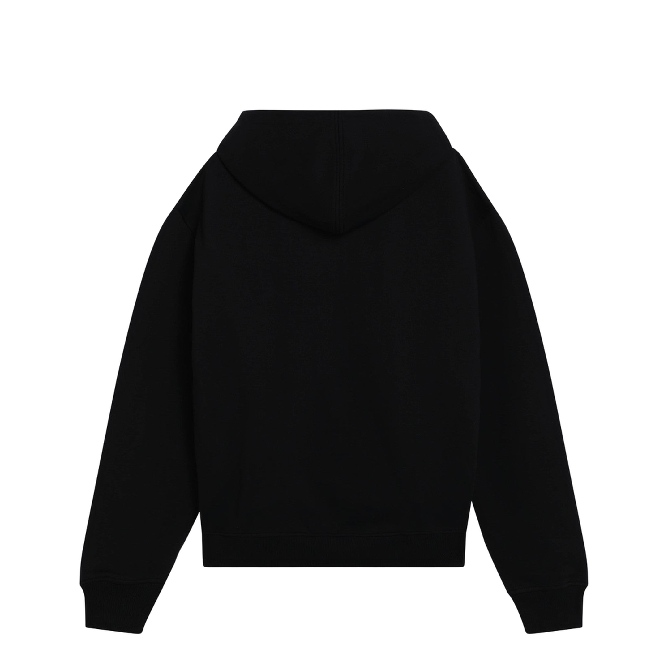 MAYFEYR - Ami Paris - Black Cotton Zip Hoodie - HSW765730045