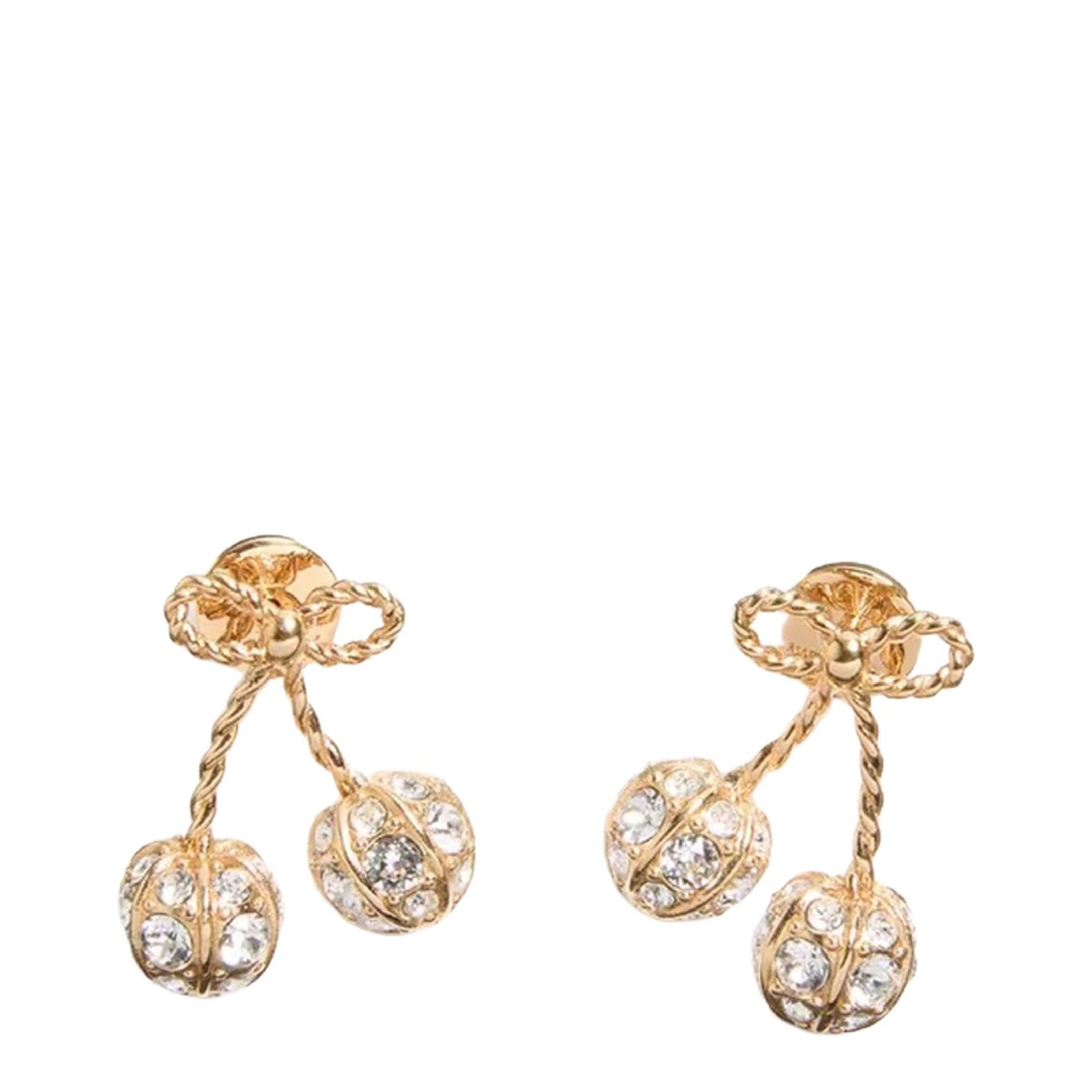 MAYFEYR - Valentino - Cherryfic Earrings With Rhinestones - 8W2J0BA1YCW9MN