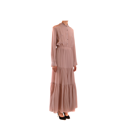 MAYFEYR - Semi-Couture - Silk Dress Antique Pink - Y8AU11