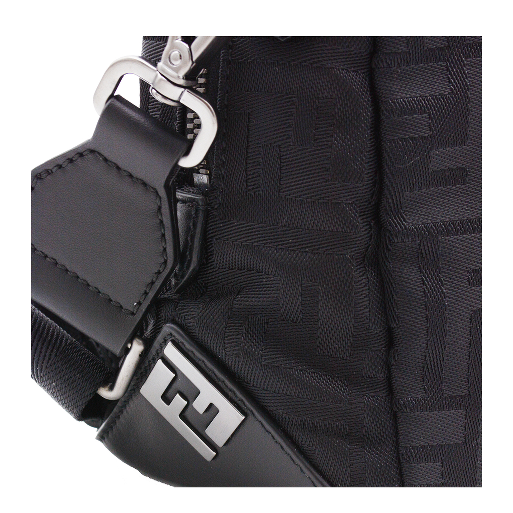 Medium Fabric Black Bag
