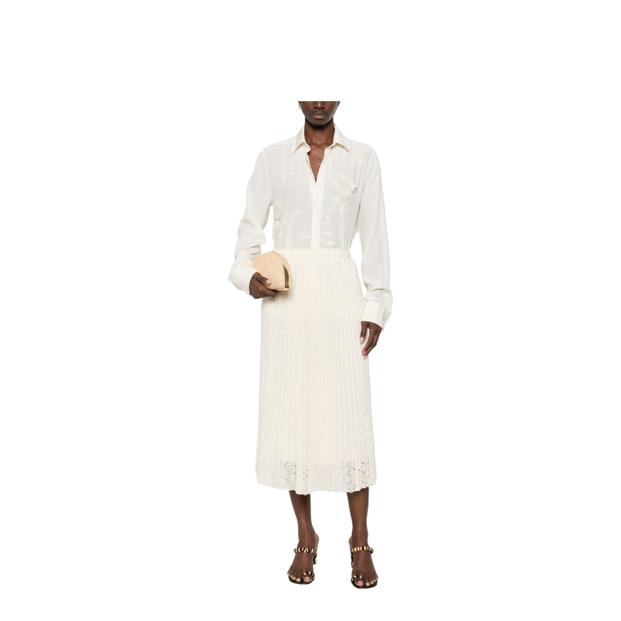 MAYFEYR - Ermanno Scervino - Skirts White - D482O374EWF20304