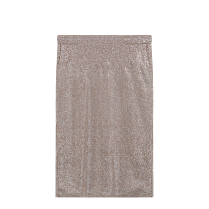 MAYFEYR - Giuseppe Di Morabito - Midi Skirt With Silver Rhinestones - 04SSSK145FC04428AC21