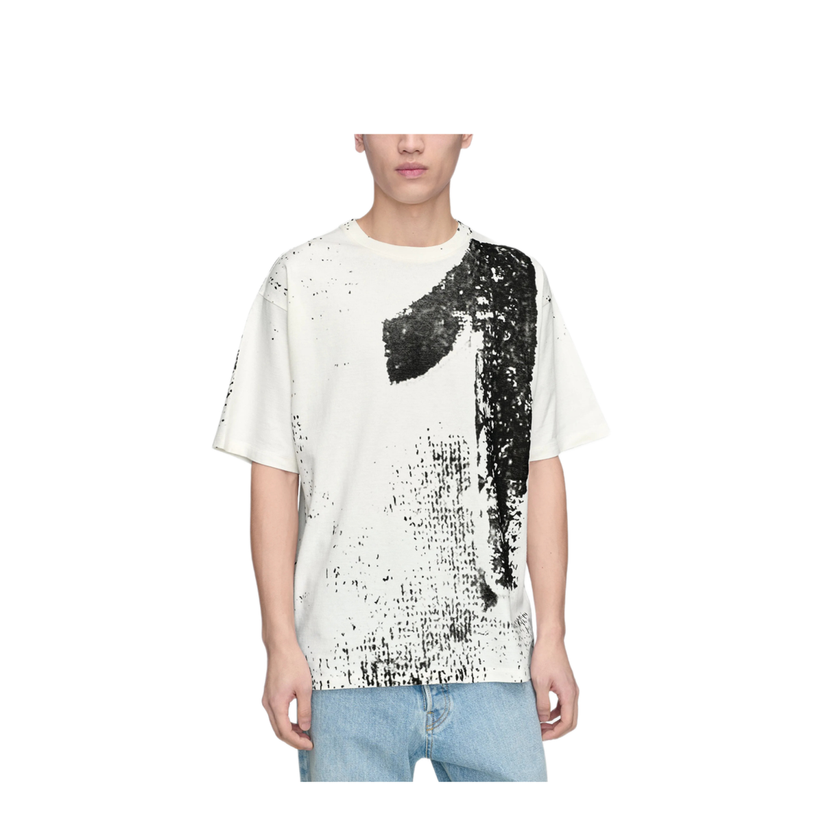 Number 10 Print Cotton T Shirt