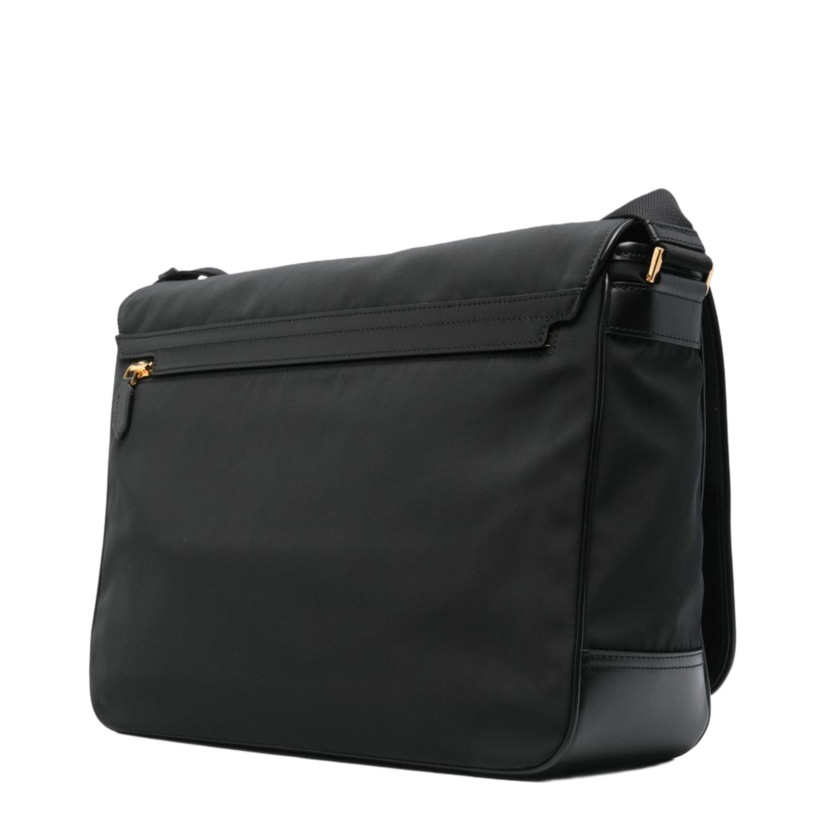Recycled Nylon Large Messenger Bag