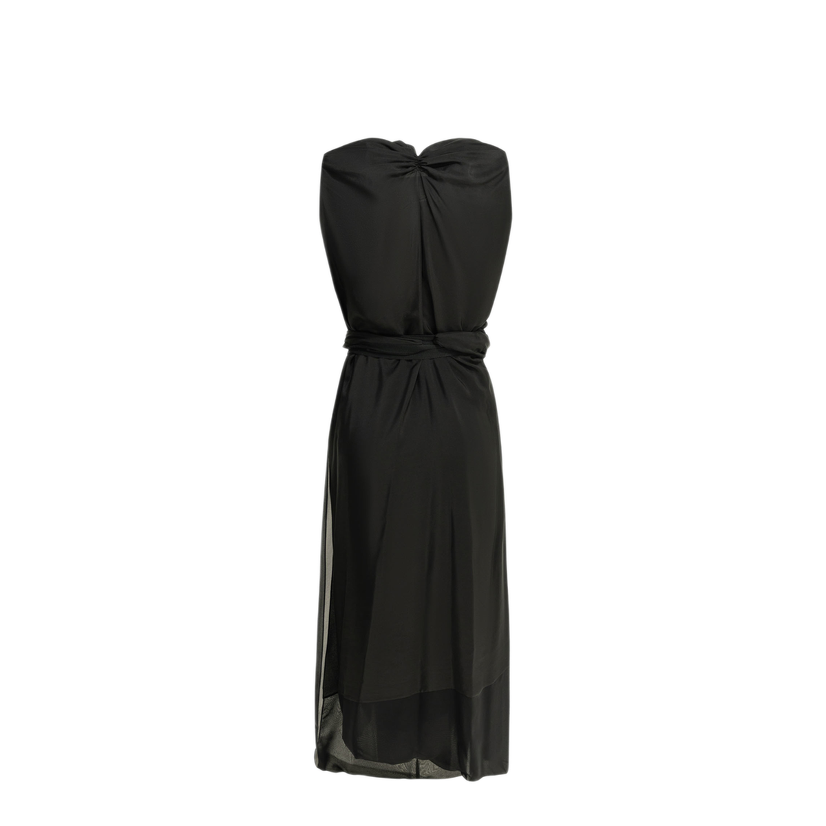 MAYFEYR - Maison Margiela - Draped Silk Midi Dress - S29DD0066M35850900