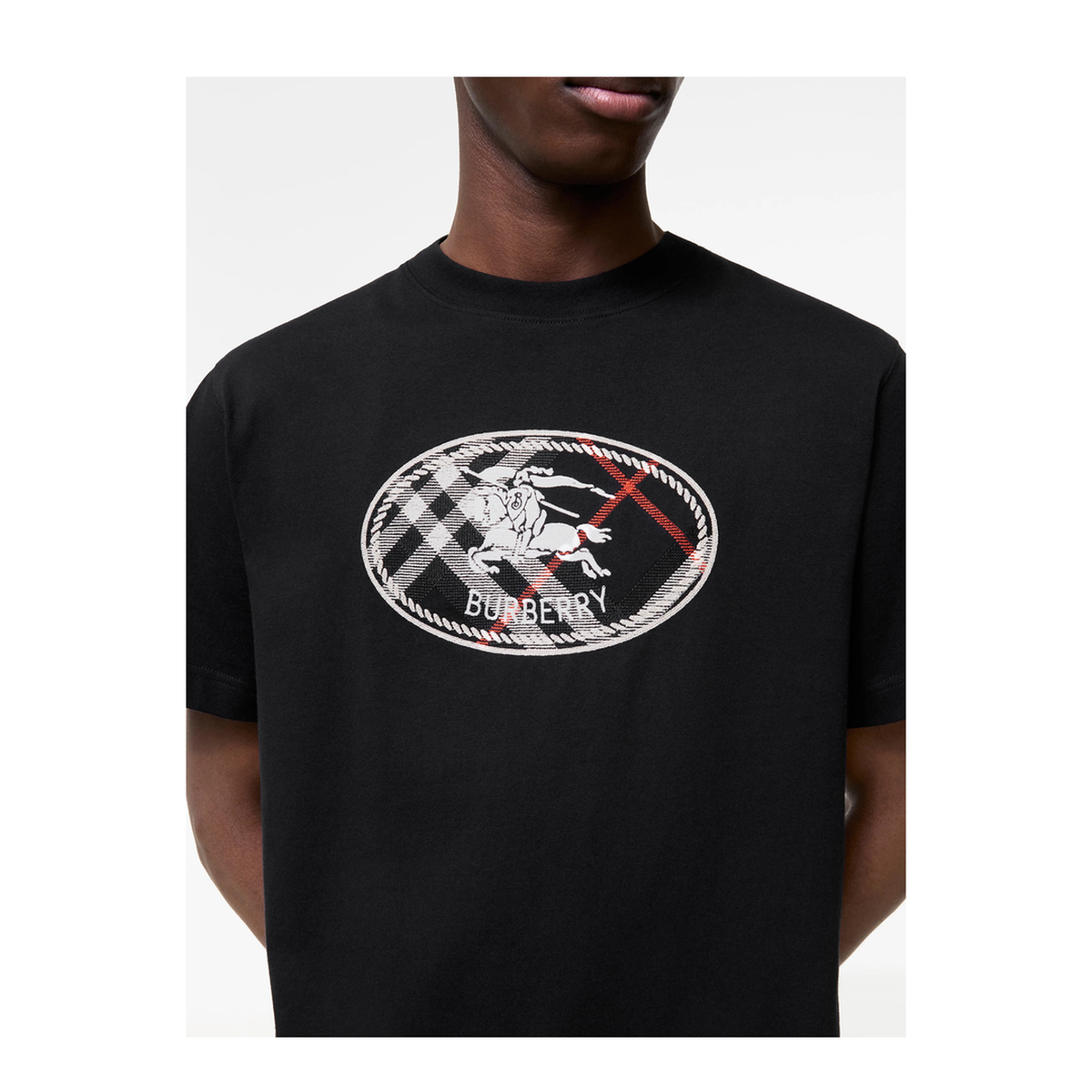 MAYFEYR - Burberry - T Shirt With Knight Stamp - 8128072A1189