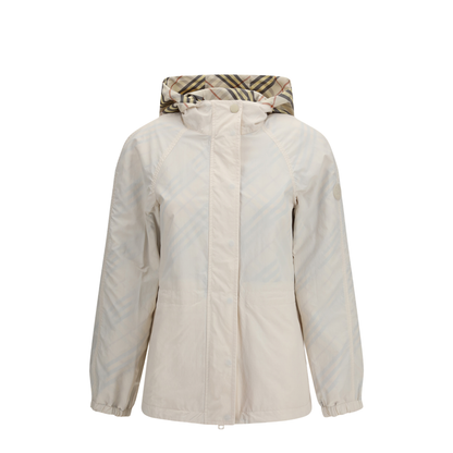 MAYFEYR - Burberry - Reversible Check Hooded Jacket - 8120624