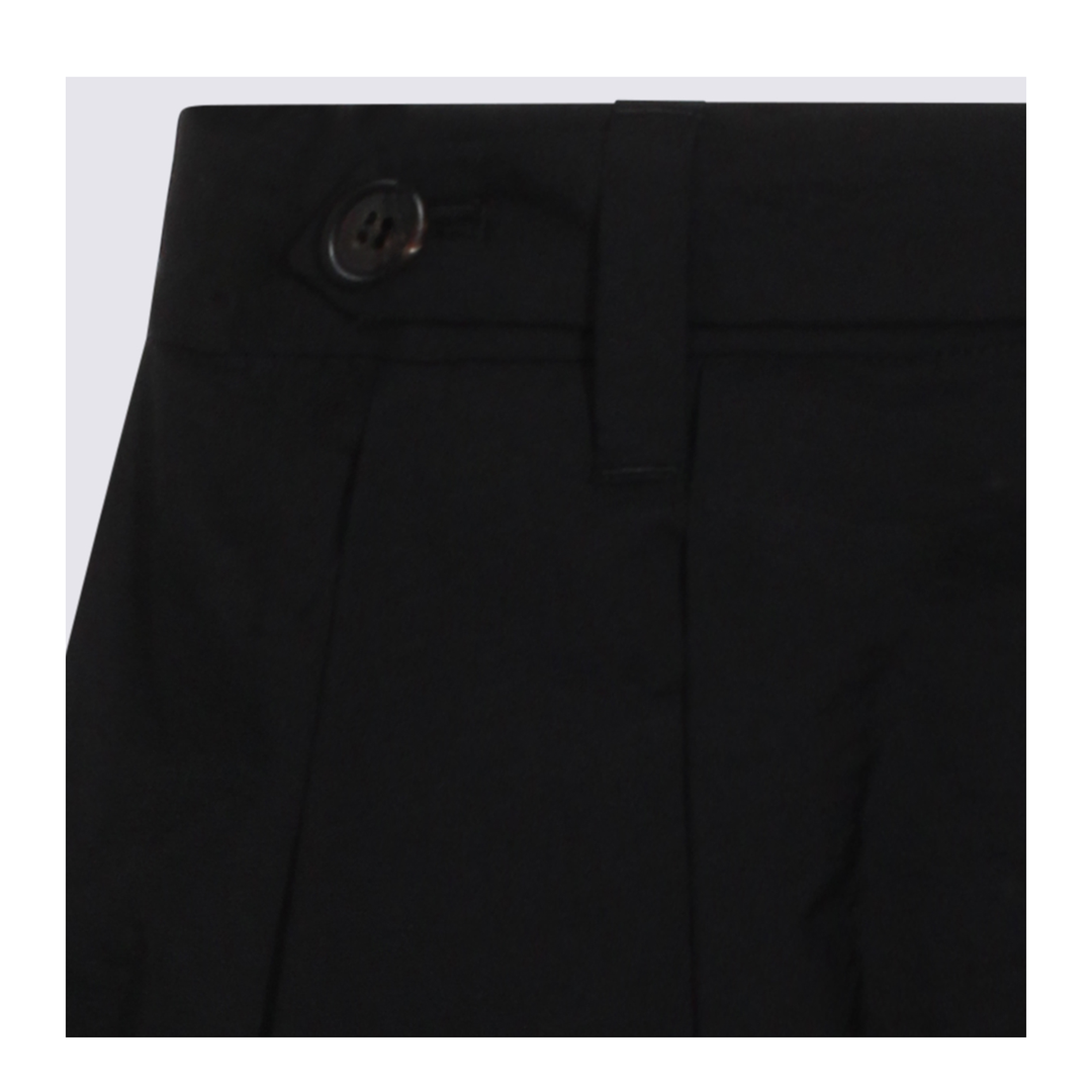Women's Button Flared Skirt Black
