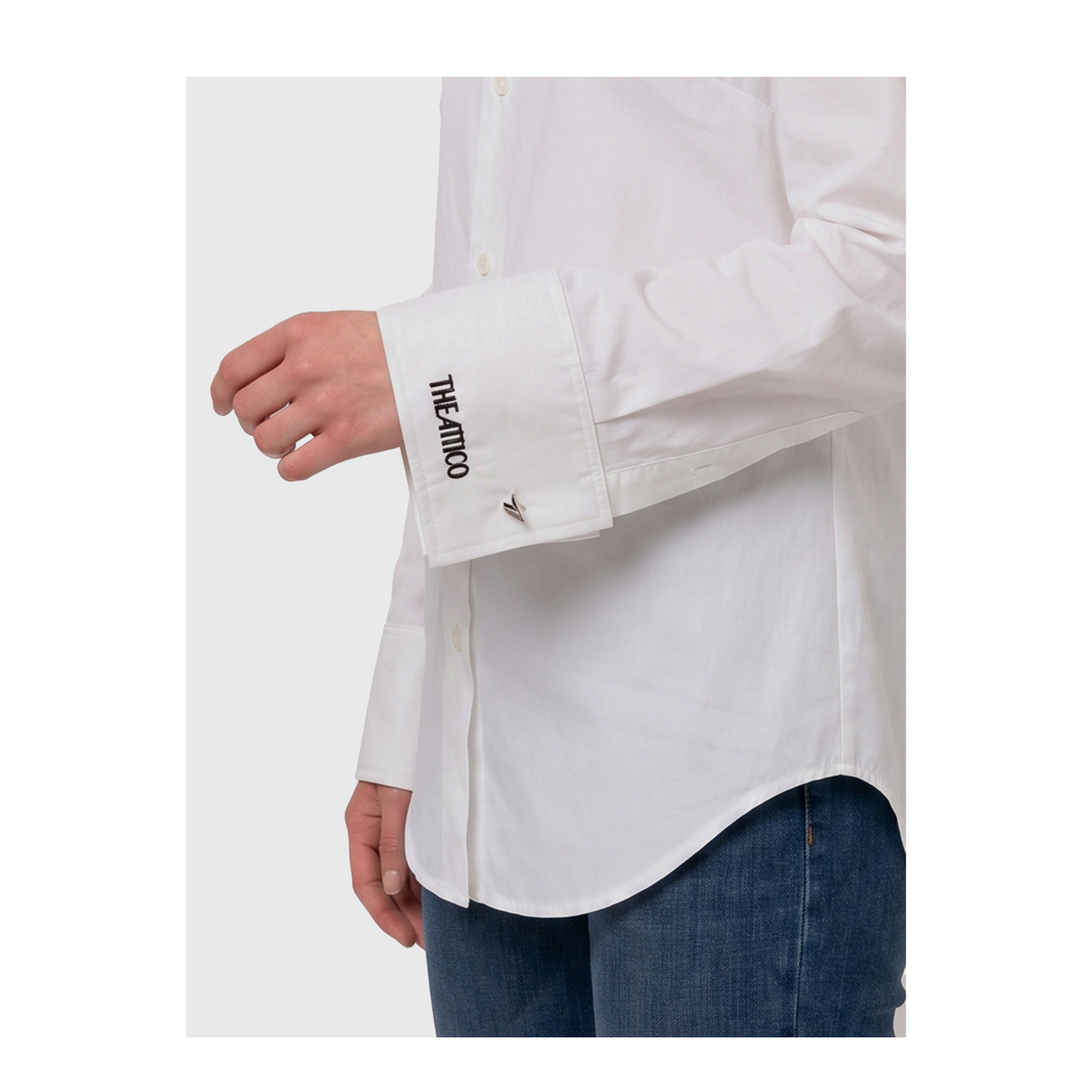 MAYFEYR - The Attico - Cotton Poplin Shirt - 261WCH00050052AA001