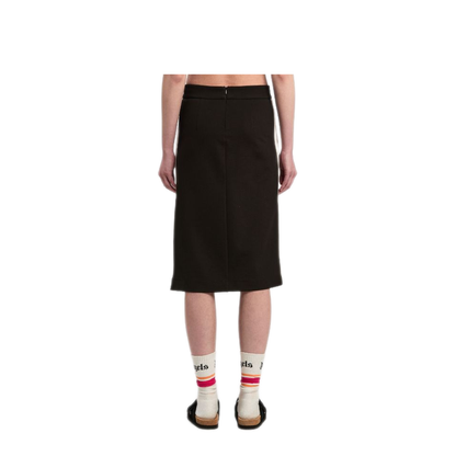 MAYFEYR - Palm Angels - Monogram Midi Skirt - PWCC081F24FAB0021003