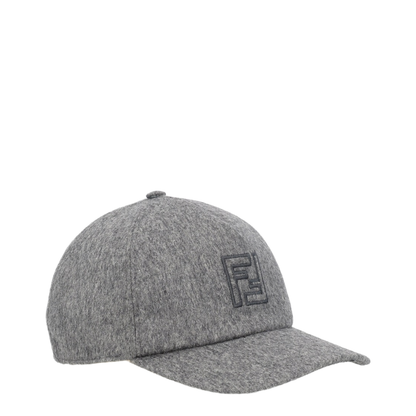 Wool and Cashmere Baseball Hat