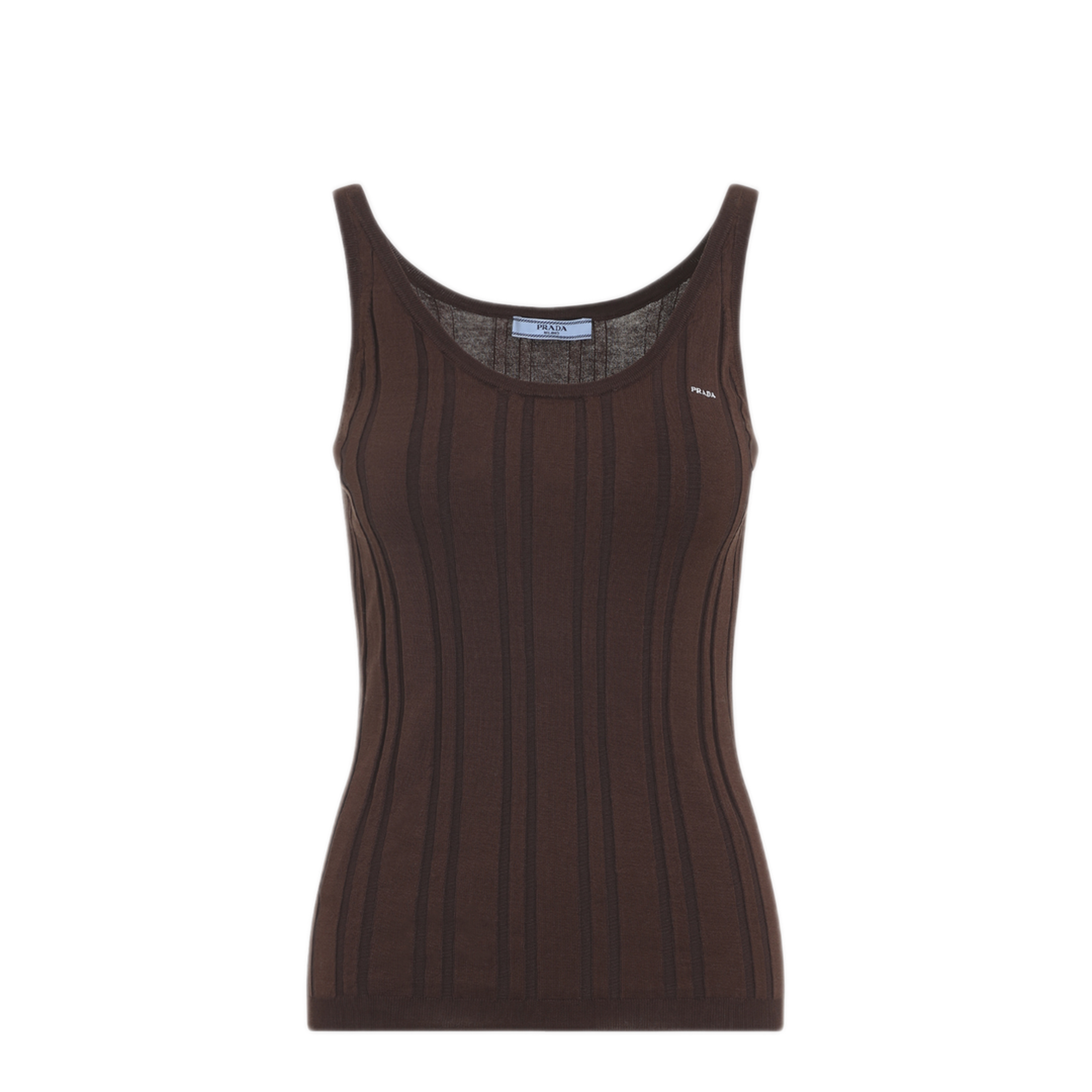 MAYFEYR - Prada - Ribbed Knit Tank Top - P29C31SOOO17WKF0005