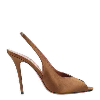 MAYFEYR - Amina Muaddi - Kistina 105 Sling Mules - 16S365928KRIMOCHA