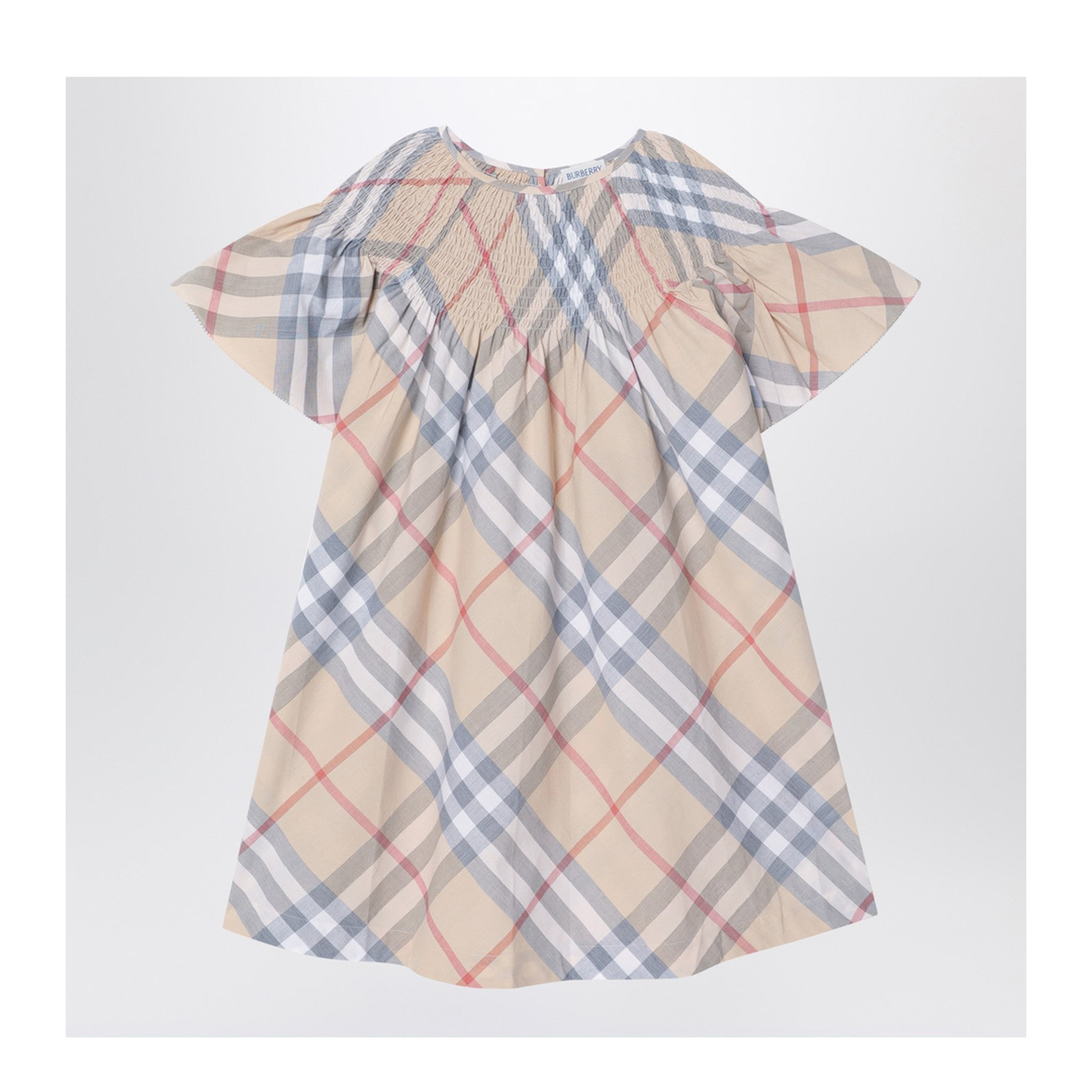 Check Pattern Cotton Dress