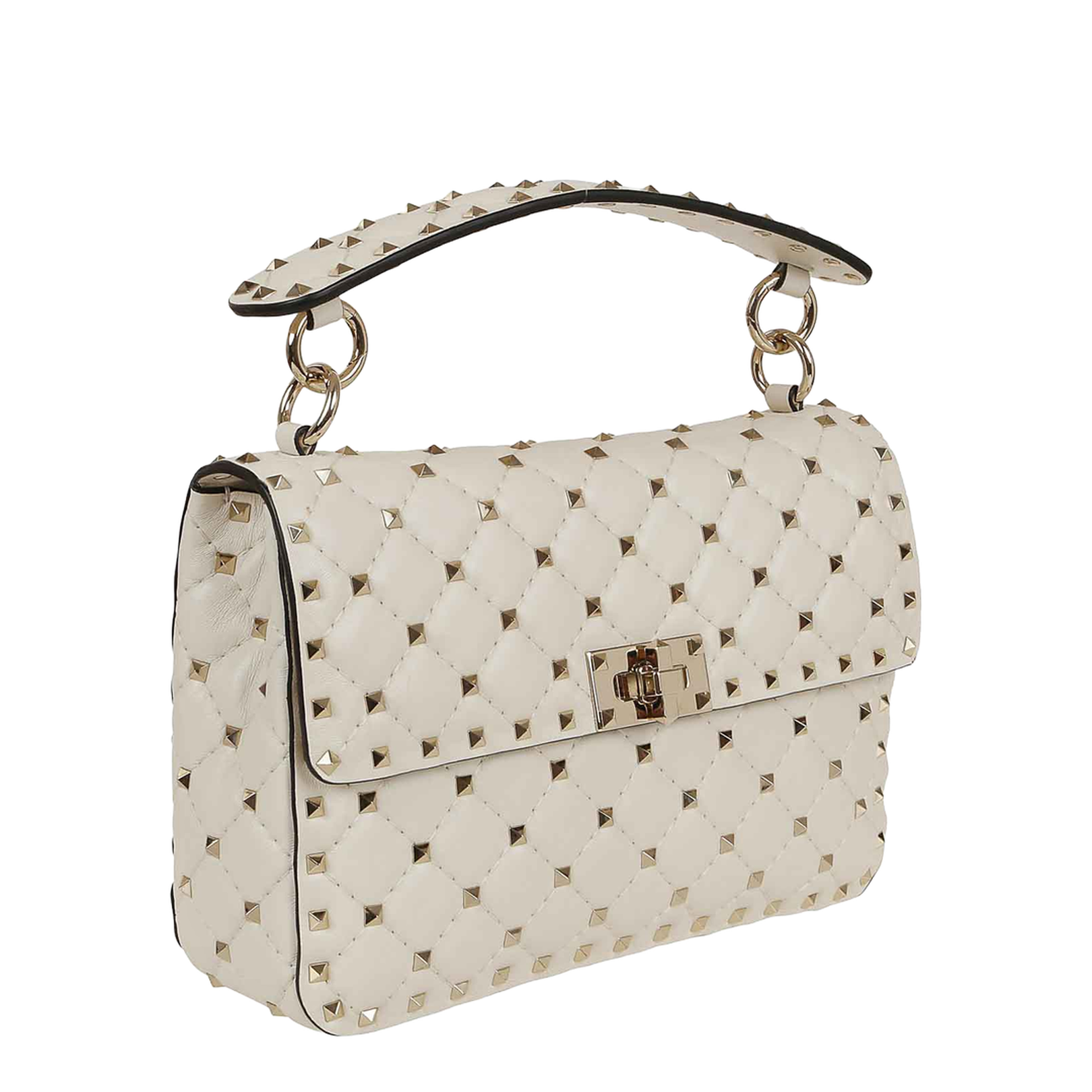 Medium Nappa Rockstud Spike Bag