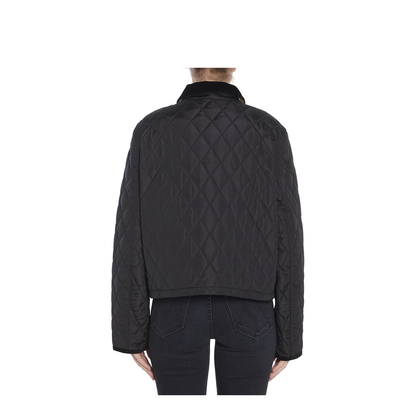 Cropped Quilted Jacket