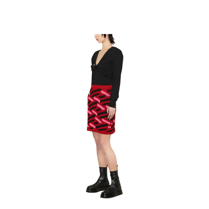 LA GRECA KNIT SKIRT