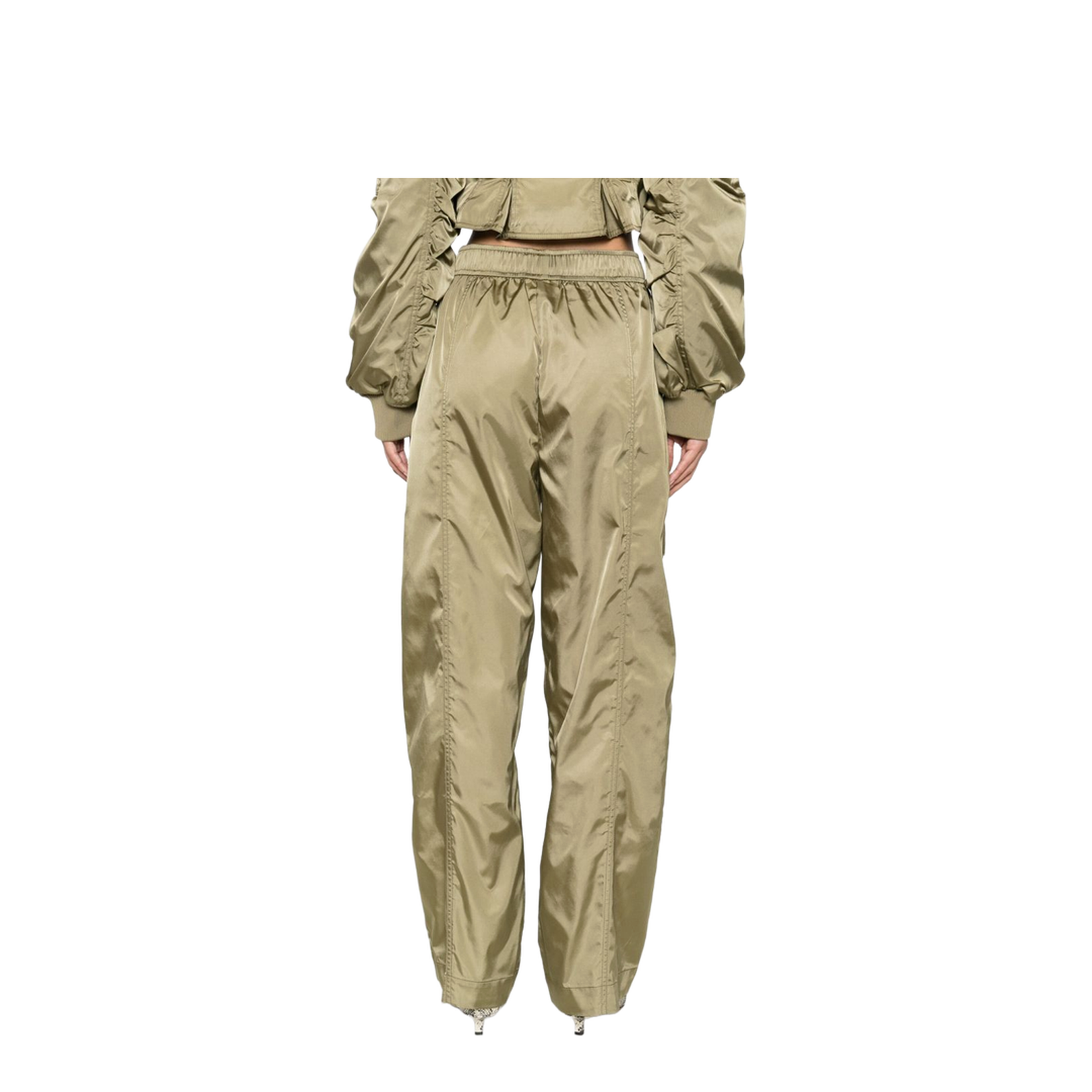 Nylon Oversize Trousers