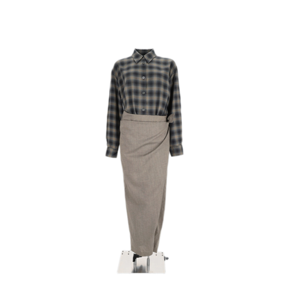 MAYFEYR - Our Legacy - Yukon Check Woolton Dress - W4267TYCYUKONCHECKWOOLTON