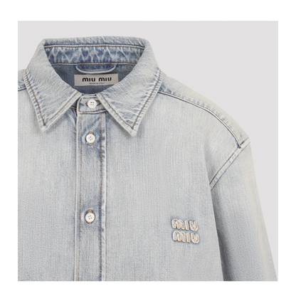 MAYFEYR - Miu Miu - Denim Shirt - GWC145SOOO192V
