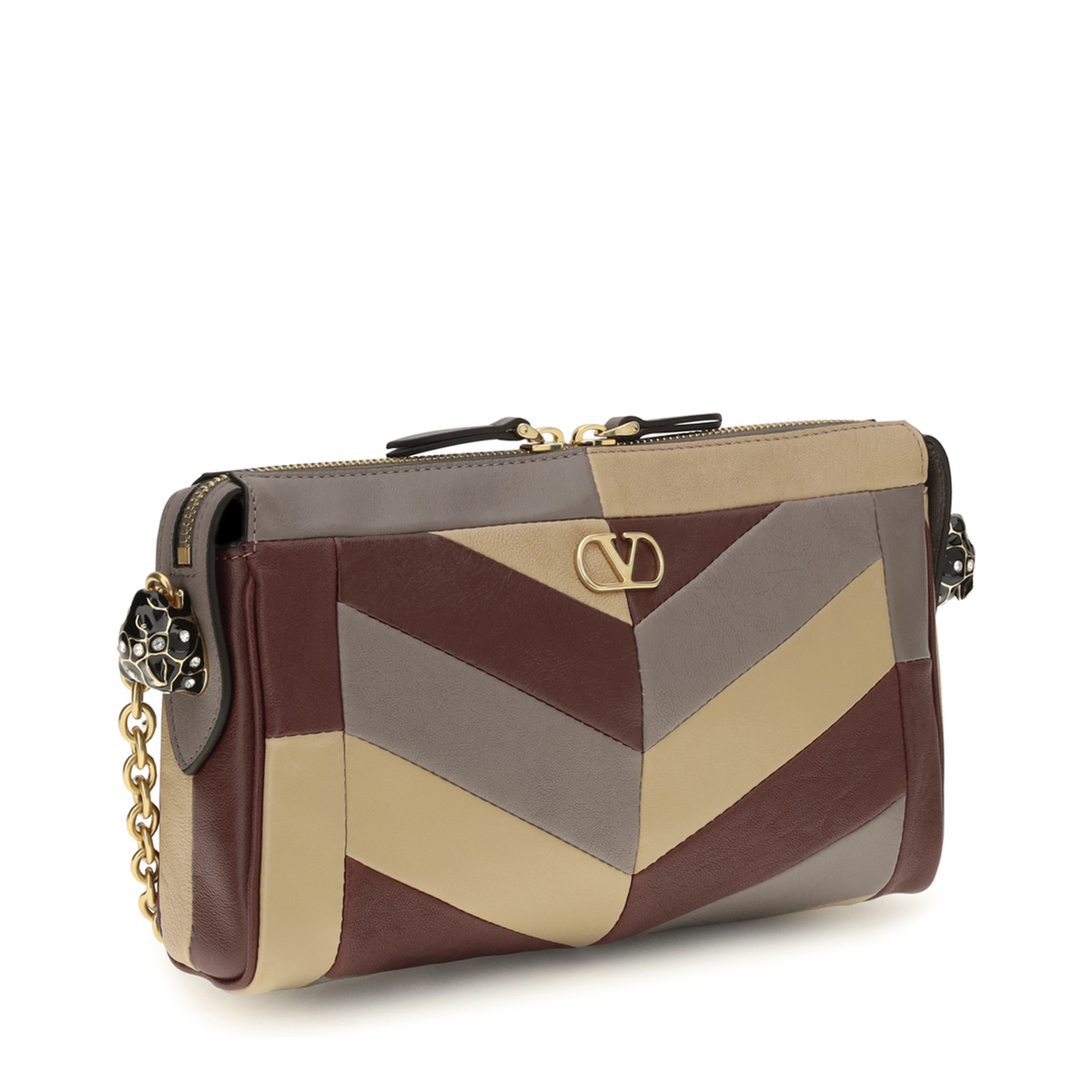 MAYFEYR - Valentino - Small Panthea Chevron Nappa Shoulder Bag - 9W0B0S99JEL1M7