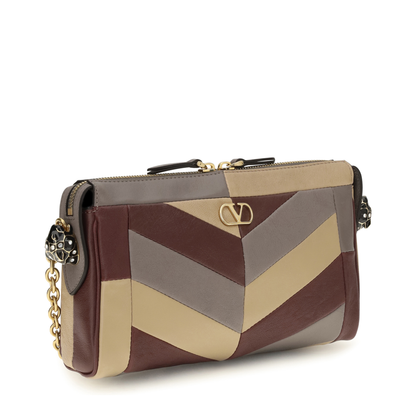 MAYFEYR - Valentino - Small Panthea Chevron Nappa Shoulder Bag - 9W0B0S99JEL1M7