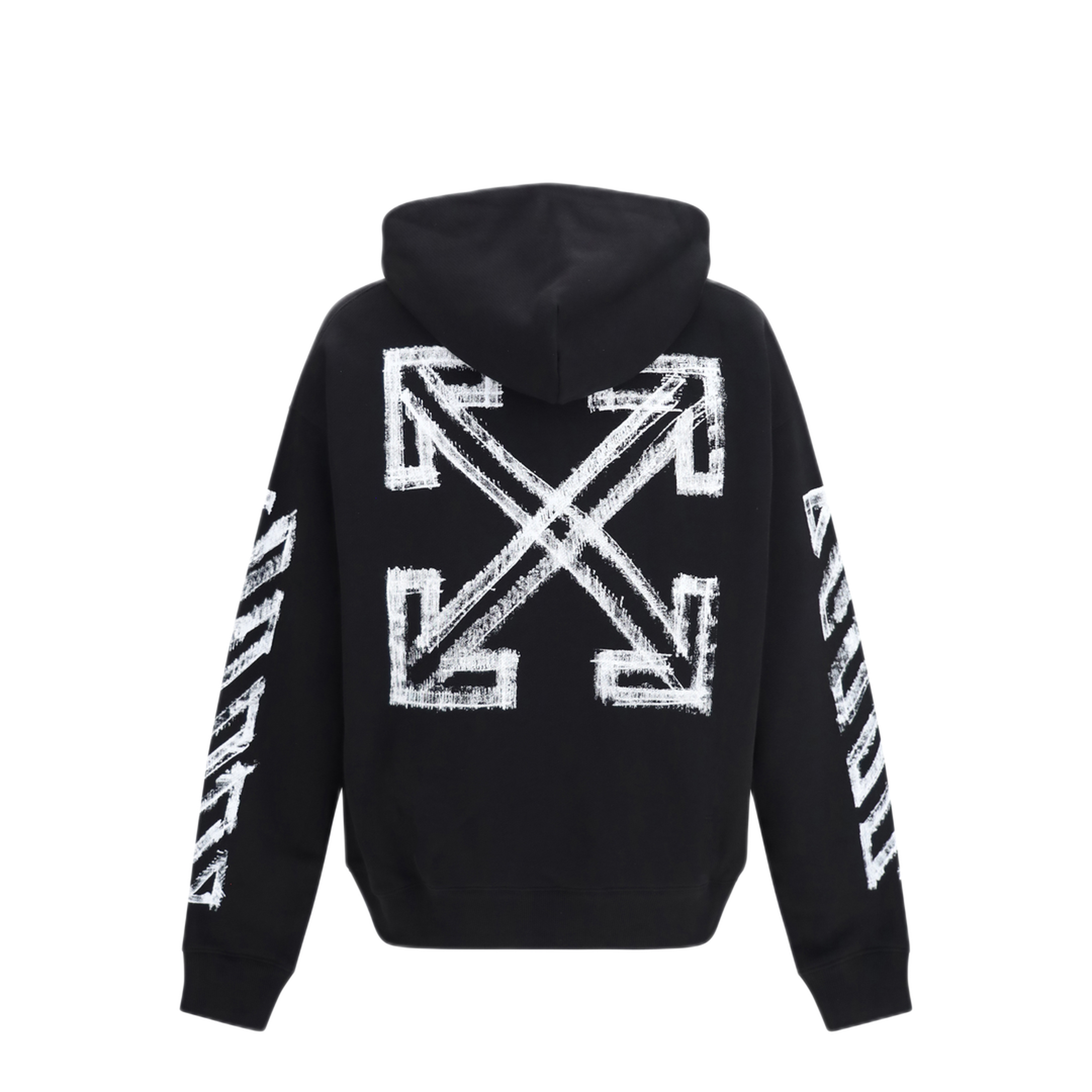 MAYFEYR - Off-White - Motion Arrow Hoodie - OMBB085F26FLE00L00001