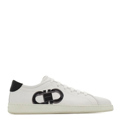 MAYFEYR - Ferragamo - Double Gancini Brandy1 Sneakers - 0298350780991