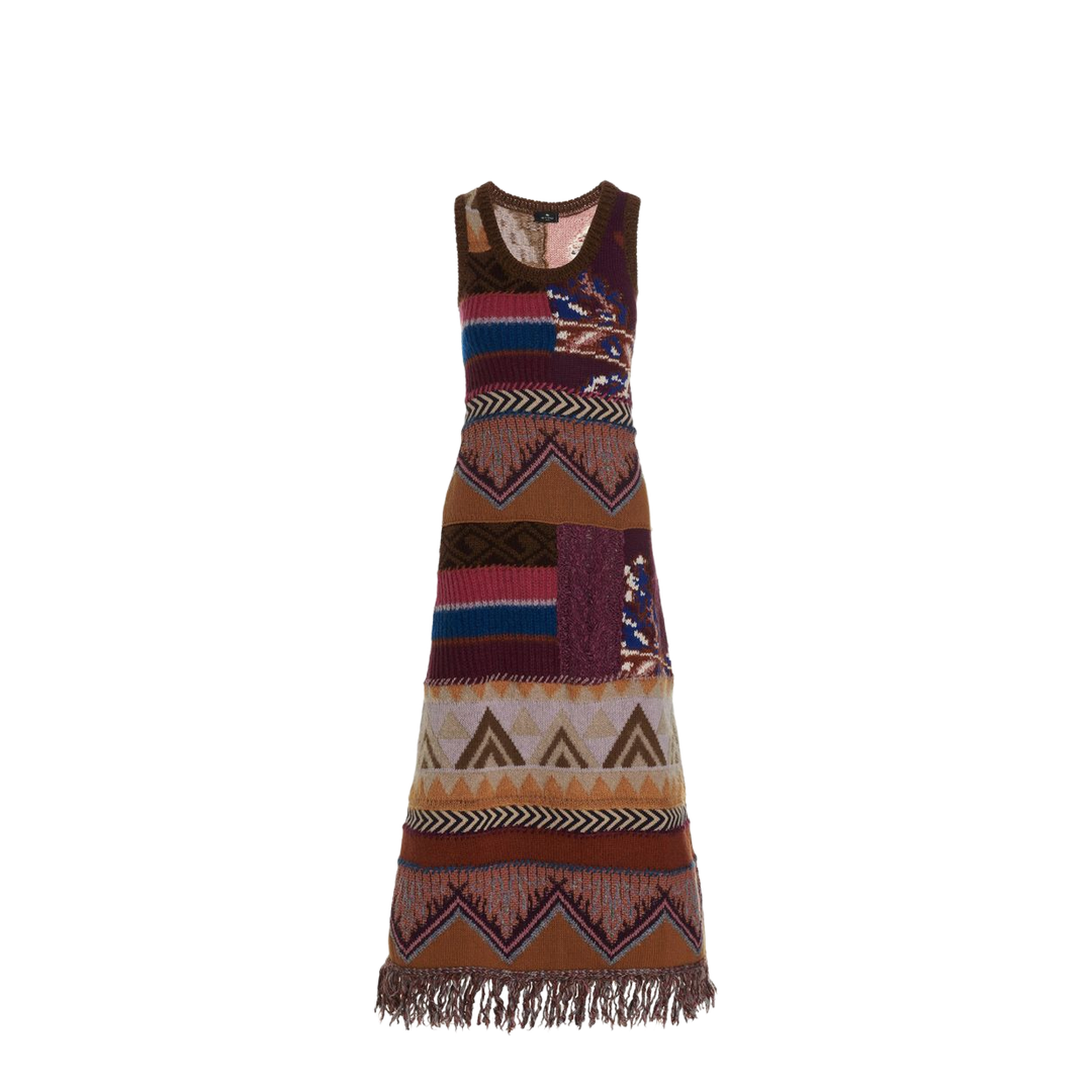 Wool Blend Maxi Dress