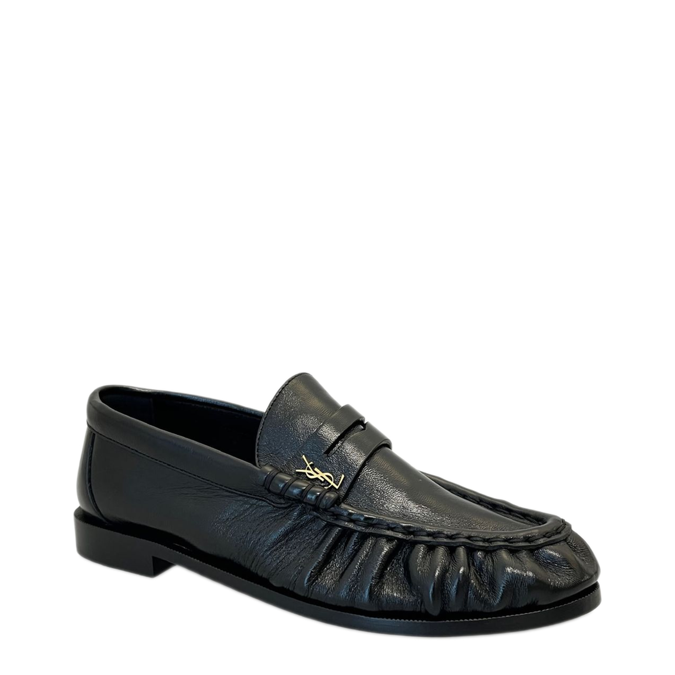 MAYFEYR - Saint Laurent - Flat Shoes Black - 818908AA00K1000