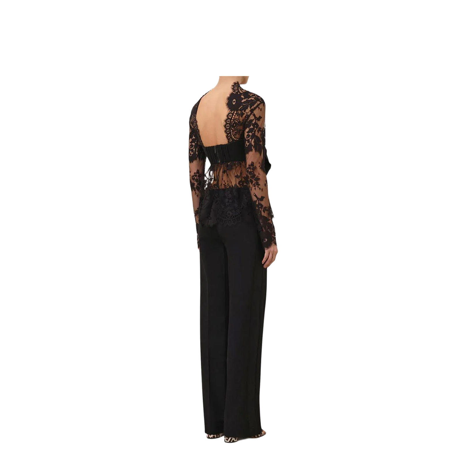 Lace Bow Blouse