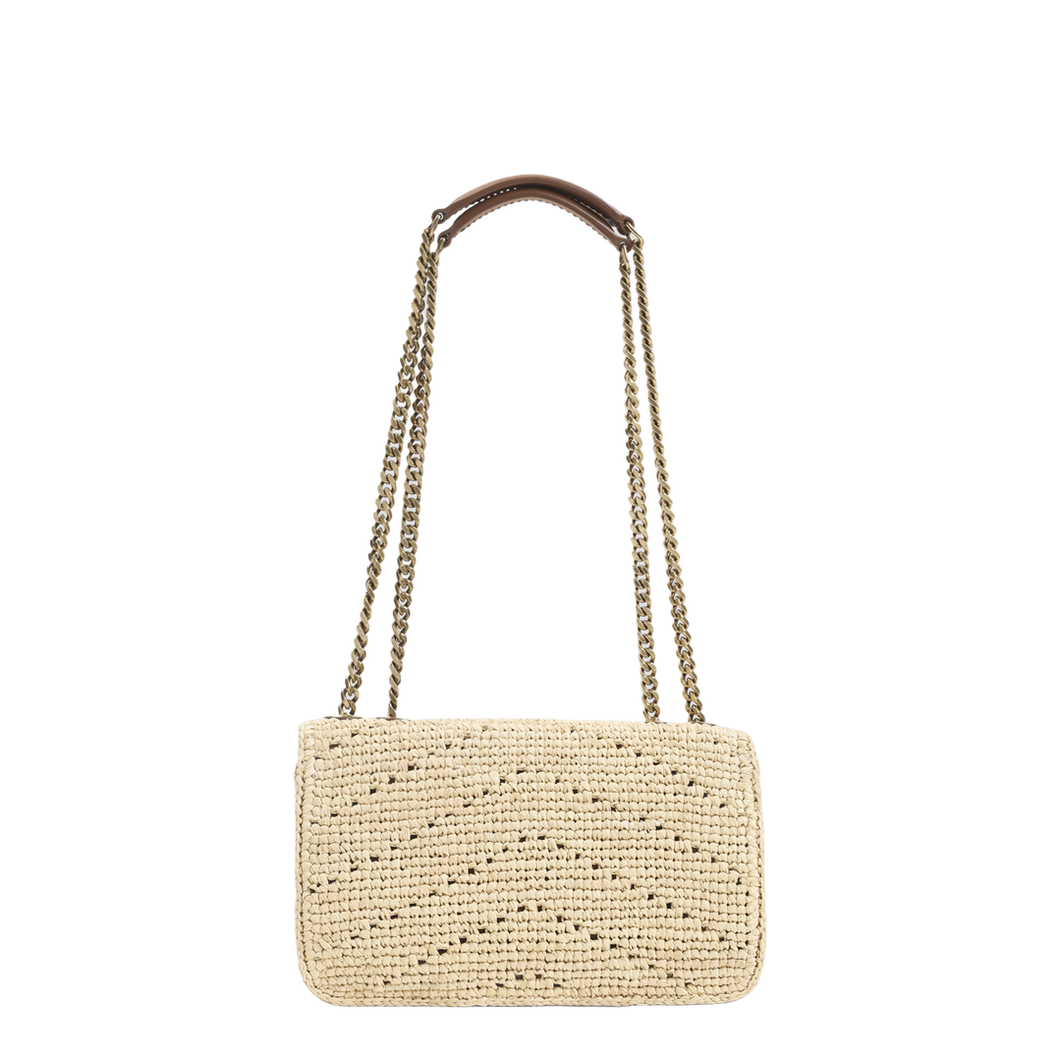 MAYFEYR - Saint Laurent - Crochet Raffia Chain Bag - 868579GAAFY2791