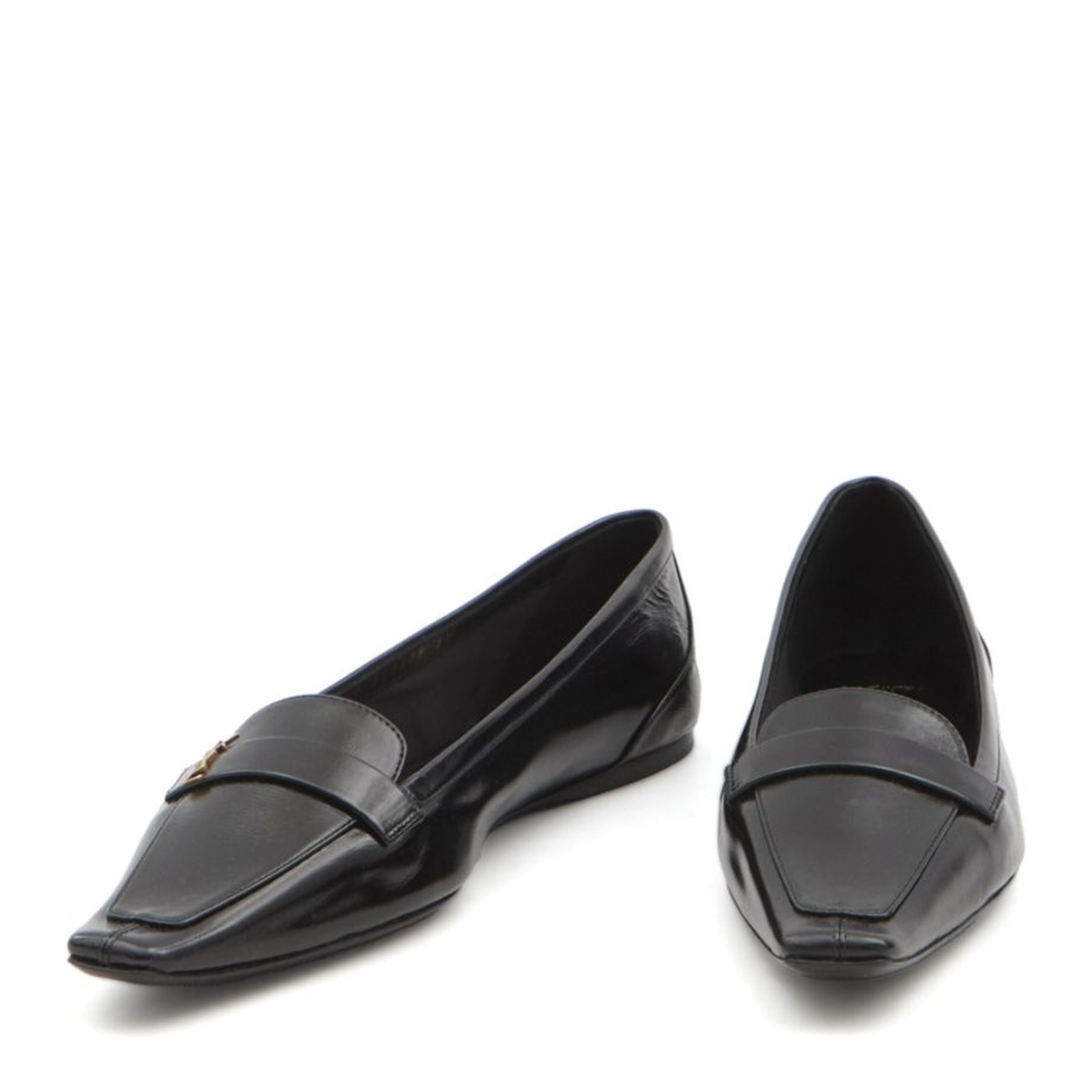 Poppy Ballerinas in Smooth Leather
